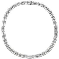Collana Chimento Donna Double in Oro bianco Diamante 81103005 - 81103005